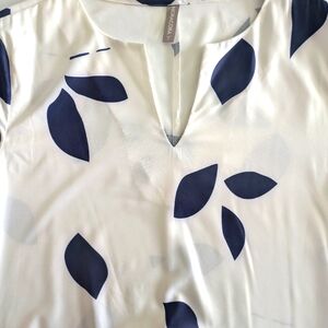 Nora Cora Blue & White Midi Dress